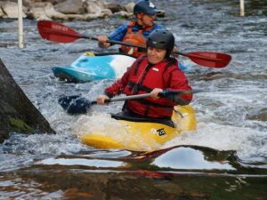 Back to white water paddling sessions